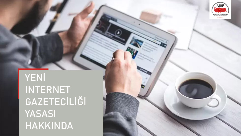 Yeni İnternet Gazeteciliği ve Dezenformasyon Yasası Hakkında